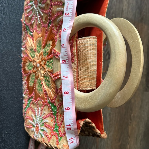 Nordstrom Sequin straw handbag - Picture 13 of 13